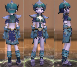 等級91 封靈之遊俠Ⅰ 女角 外觀圖