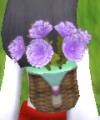 康乃馨花簍（紫）