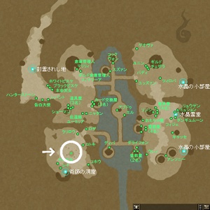 雷光水麓NPC位置圖