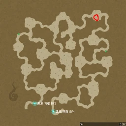 黑風溶洞地下三樓出現位置圖