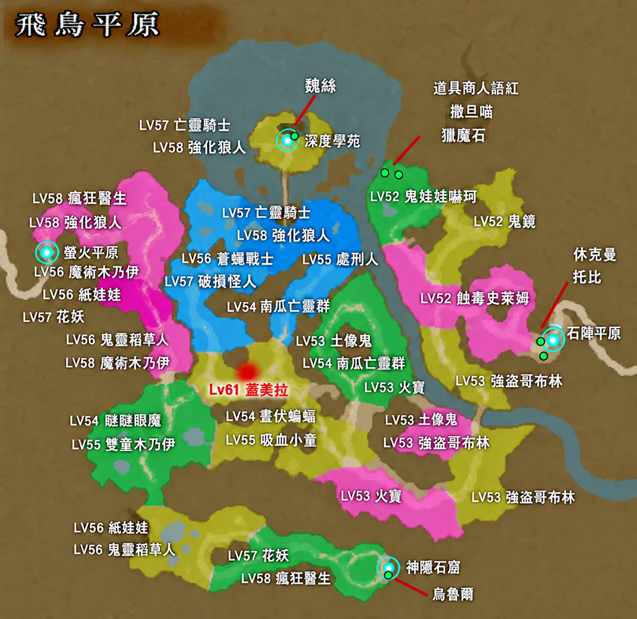 圖15：飛鳥平原
