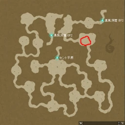 黑風溶洞地下一樓出現位置圖