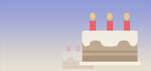 生日蛋糕信紙
