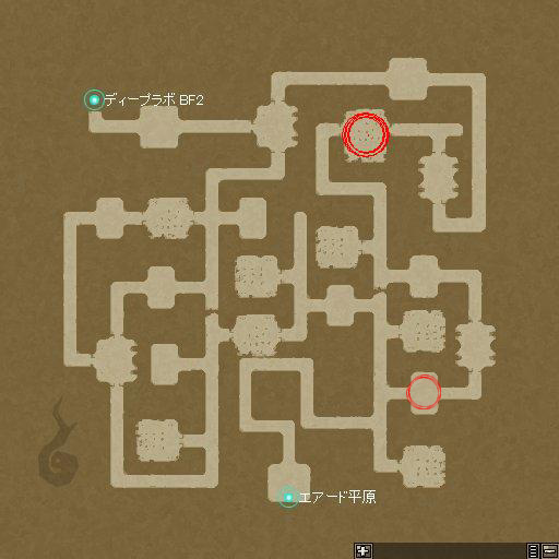 Lv65 裂口魔刃出現位置圖