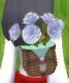 康乃馨花簍（黑）