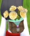 康乃馨花簍（黃）