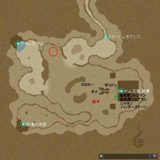 Lv87 啖食死者之獸出現位置圖